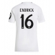 Real Madrid Endrick #16 Replike Domaci Dres za Ženska 2024-25 Kratak Rukav